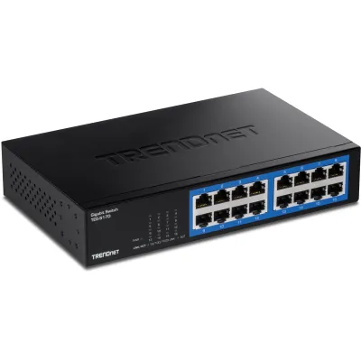 TRENDNET - TEG-S17D - 16-Port Gigabit Desktop Switch /w metal case