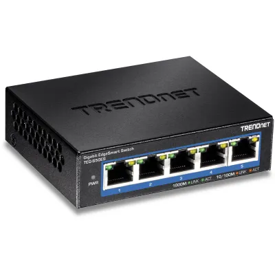 TRENDNET - TEG-S50ES - 5-Port Gigabit EdgeSmart Switch