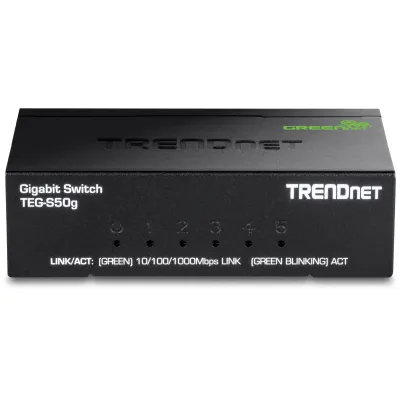 TRENDNET - TEG-S50g - 5-port Gigabit GREENnet Switch (Metal)