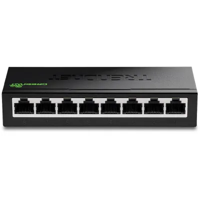 TRENDNET - TEG-S80g - 8-port Gigabit GREENnet Switch (Metal)