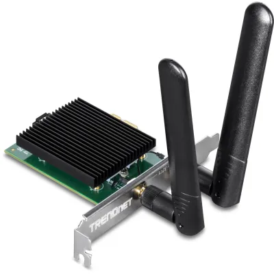 TRENDNET - TEW-907ECH - AX3000 Wireless Dual Band & Bluetooth® 5.2 (Class 2) PCIe Adapter