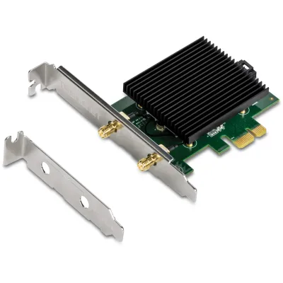 TRENDNET - TEW-907ECH - AX3000 Wireless Dual Band & Bluetooth® 5.2 (Class 2) PCIe Adapter