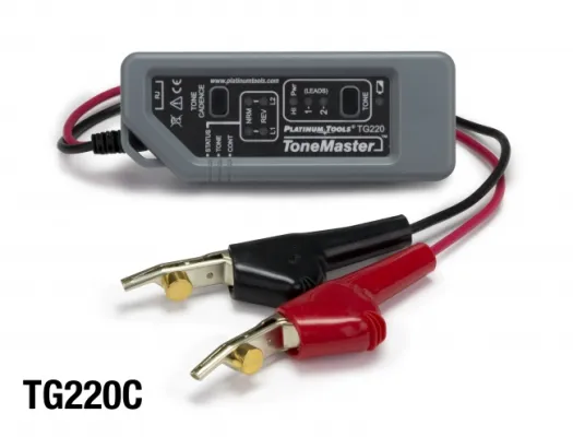 Platinum Tools - TG210C - ToneMaster High Power Tone Generator with Alligator Clips. Clamshell.