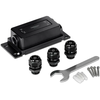 TRENDNET - TI-BEP200 - 2-Port Industrial Outdoor Gigabit Active/Passive PoE+ Extender