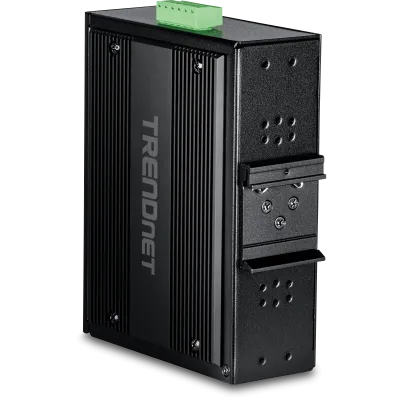TRENDNET - TI-BG108 - 10-Port Industrial Gigabit 400W PoE++ DIN-Rail Switch