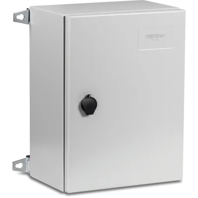 TRENDNET - TI-CA2 - Outdoor IP66 Steel Enclosure With Lockable Hinged Door