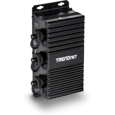 TRENDNET - TI-EU120 - 2-Port Industrial Outdoor Gigabit UPoE Extender