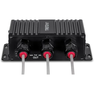 TRENDNET - TI-EU120 - 2-Port Industrial Outdoor Gigabit UPoE Extender