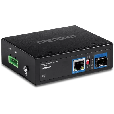 TRENDNET - TI-F11SFP - Hardened Industrial 100/1000Base-T to SFP Media Converter