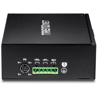 TRENDNET - TI-G102 - 10-Port Hardened Industrial Gigabit DIN-Rail Switch
