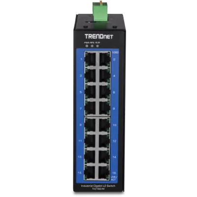 TRENDNET - TI-G160i-M - 16-Port Industrial Gigabit L2