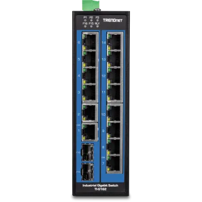 TRENDNET - TI-G162 - 16-Port Industrial Gigabit
