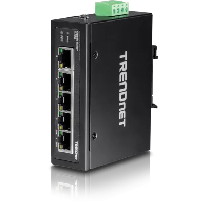 TRENDNET - TI-G50 - 5-port hardened Industrial Gigabit Switch
