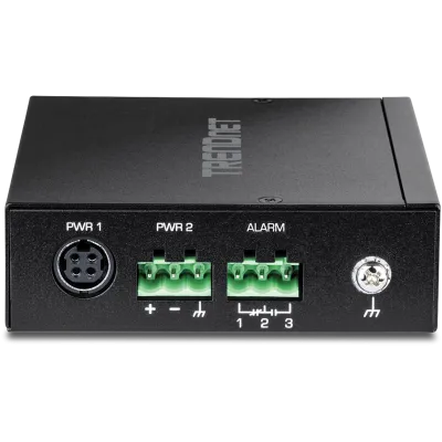 TRENDNET - TI-G51SC - 5-Port Hardened Industrial Gigabit DIN-Rail Switch with Multi-Mode SC Port