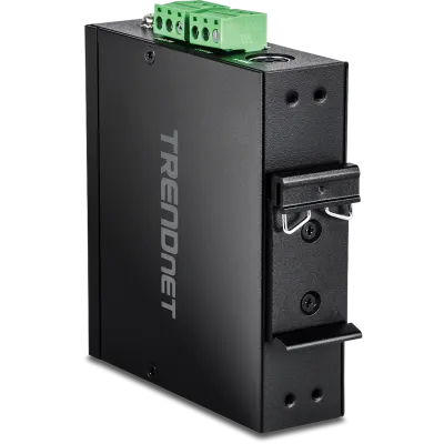 TRENDNET - TI-G51SC - 5-Port Hardened Industrial Gigabit DIN-Rail Switch with Multi-Mode SC Port