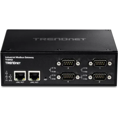 TRENDNET - TI-M42 - 4-Port Industrial Modbus Gateway