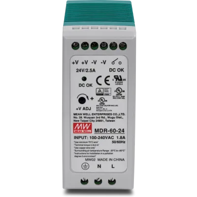 TRENDNET - TI-M6024 - DIN Rail 24V 60W Power Supply for TI-G50, TI-G62, TI-G80, TI-F11SFP