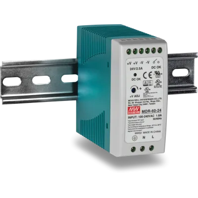 TRENDNET - TI-M6024 - DIN Rail 24V 60W Power Supply for TI-G50, TI-G62, TI-G80, TI-F11SFP