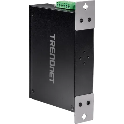 TRENDNET - TI-PE80 - 8-Port Industrial Fast Ethernet PoE+ DIN-Rail Switch