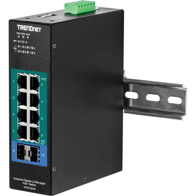 TRENDNET - TI-PG102i - 10-Port Industrial Gigabit L2