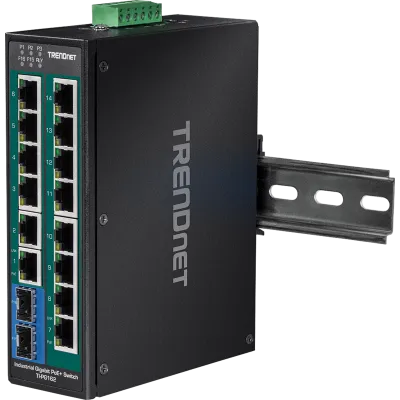 TRENDNET - TI-PG162 - 16-Port Industrial Gigabit PoE