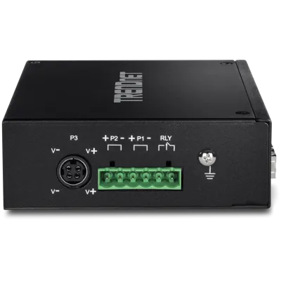 TRENDNET - TI-PG62 - 6-port hardened Industrial Gigabit PoE+ Switch (5 Gigabit / 1 shared SFP / 1 dedicated SFP)
