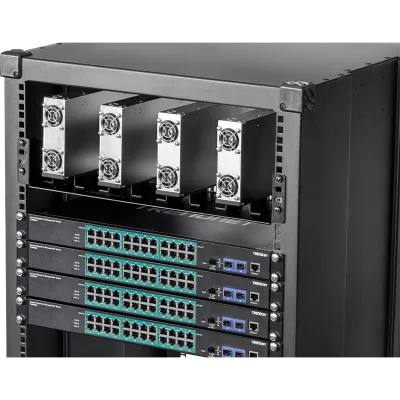 TRENDNET - TI-R4U - 19" Rackmount Industrial Power Supply Vertical Chassis