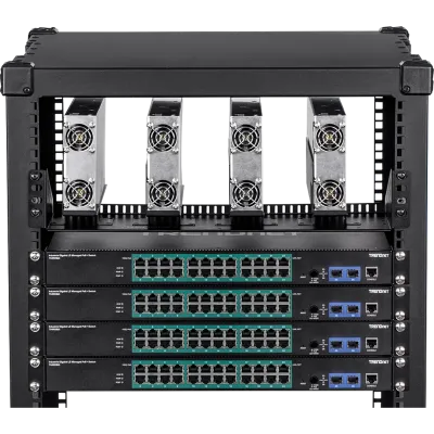 TRENDNET - TI-R4U - 19" Rackmount Industrial Power Supply Vertical Chassis