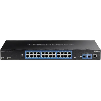 TRENDNET - TI-RG262i - 26-Port Industrial Gigabit L2 Managed Rackmount Switch