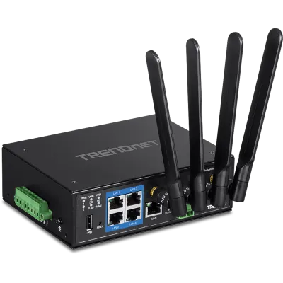 TRENDNET - TI-W100 - Industrial AC1200 Wireless Gigabit Router