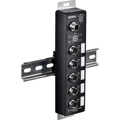 TRENDNET - TI-XPG50 - 5-Port Industrial EN50155 M12