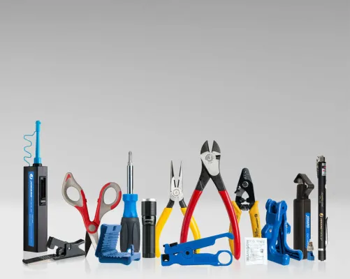 Jonard - TK-150 - Fiber Prep Kit w/ Cleaners, Cleaver & VFL