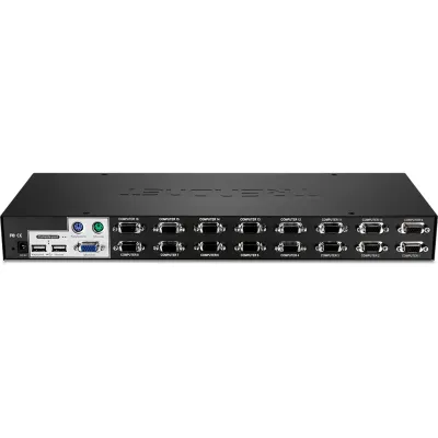 Trendnet - TK-1603R - 16-port KVM USB/PS2 Rack Mount Switch