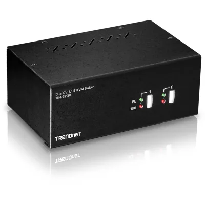 Trendnet - TK-232DV - 2-Port Dual Monitor DVI KVM Switch