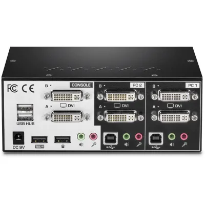 Trendnet - TK-232DV - 2-Port Dual Monitor DVI KVM Switch