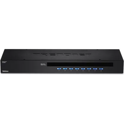 Trendnet - TK-803R - 8-port KVM USB/PS2 Rack Mount Switch