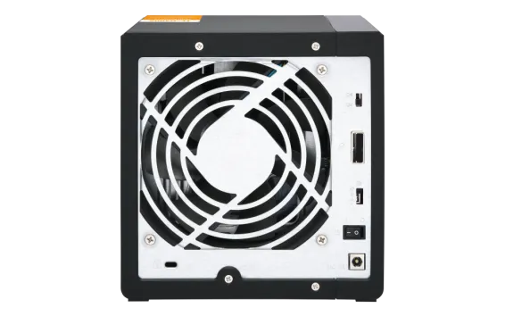 QNAP - TL-D400S-US - 4-bay desktop SATA JBOD expansion unit with a QXP-400eS-A1164 PCIe SATA host card and 1 SFF-8088 to SFF-8088 SAS/SATA 6Gb/s external cables