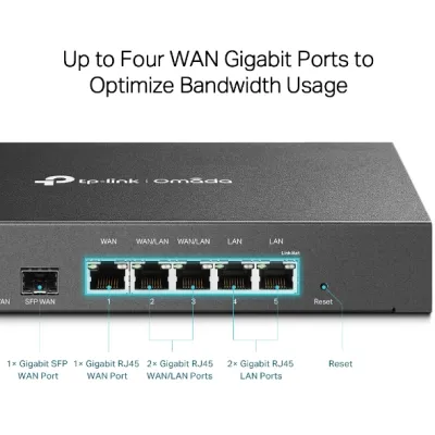 TP-Link - TL-ER7206 - SAFESTREAM GIGABIT MULTI-WAN PERP VPN ROUTER
