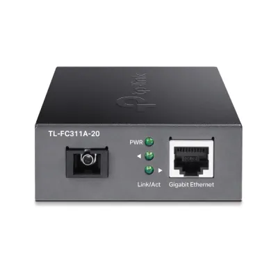 TP-Link - TL-FC311A-20 - Gigabit WDM Media Converter