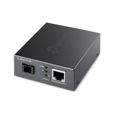 TP-Link - TL-FC311A-20 - Gigabit WDM Media Converter