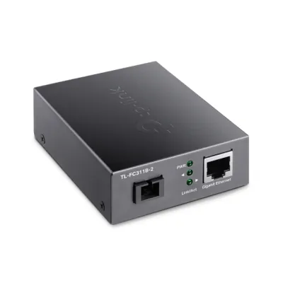TP-Link - TL-FC311B-2 - Gigabit WDM Media Converter