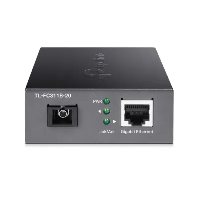 TP-Link - TL-FC311B-20 - Gigabit WDM Media Converter