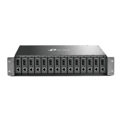 TP-Link - TL-MC1400 - 14-SLOT UNMANAGED MEDIA PERP CONVERTER CHASSIS