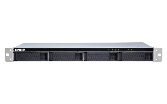 QNAP - TL-R400S-US - 4-bay 1U rackmount SATA JBOD expansion unit with a QXP-400eS-A1164 PCIe SATA host card and 1 SFF-8088 to SFF-8088 SAS/SATA 6Gb/s external cables