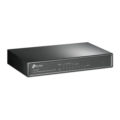 TP-Link - TL-SF1008P - 8-Port 10/100Mbps Desktop Switch with 4-Port PoE