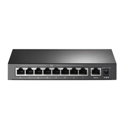 TP-Link - TL-SF1009P - 9 Port 10/100mbps Desktop Switch With 8 Port Poe+