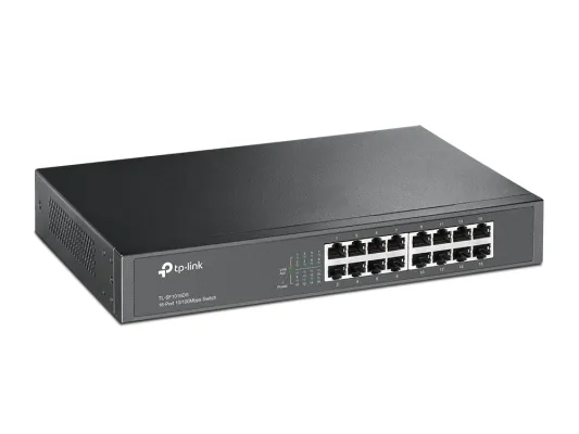TP-Link - TL-SF1016DS - 16-Port 10/100Mbps Desktop/Rackmount Switch