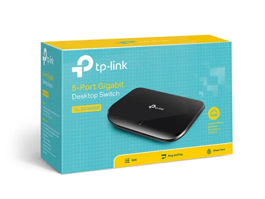 TP-Link - TL-SG1005D - 5-Port Gigabit Desktop Switch