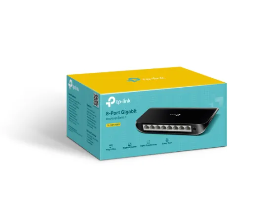 TP-Link - TL-SG1008D - 8-Port Gigabit Desktop Switch