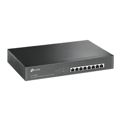 TP-Link - TL-SG1008MP - 8-Port Gigabit Desktop/Rackmount Switch with 8-Port PoE+